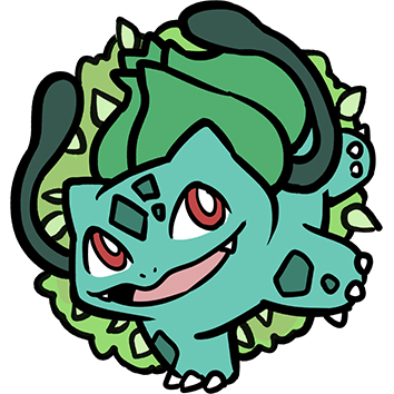 001 Bulbasaur Pin Badge