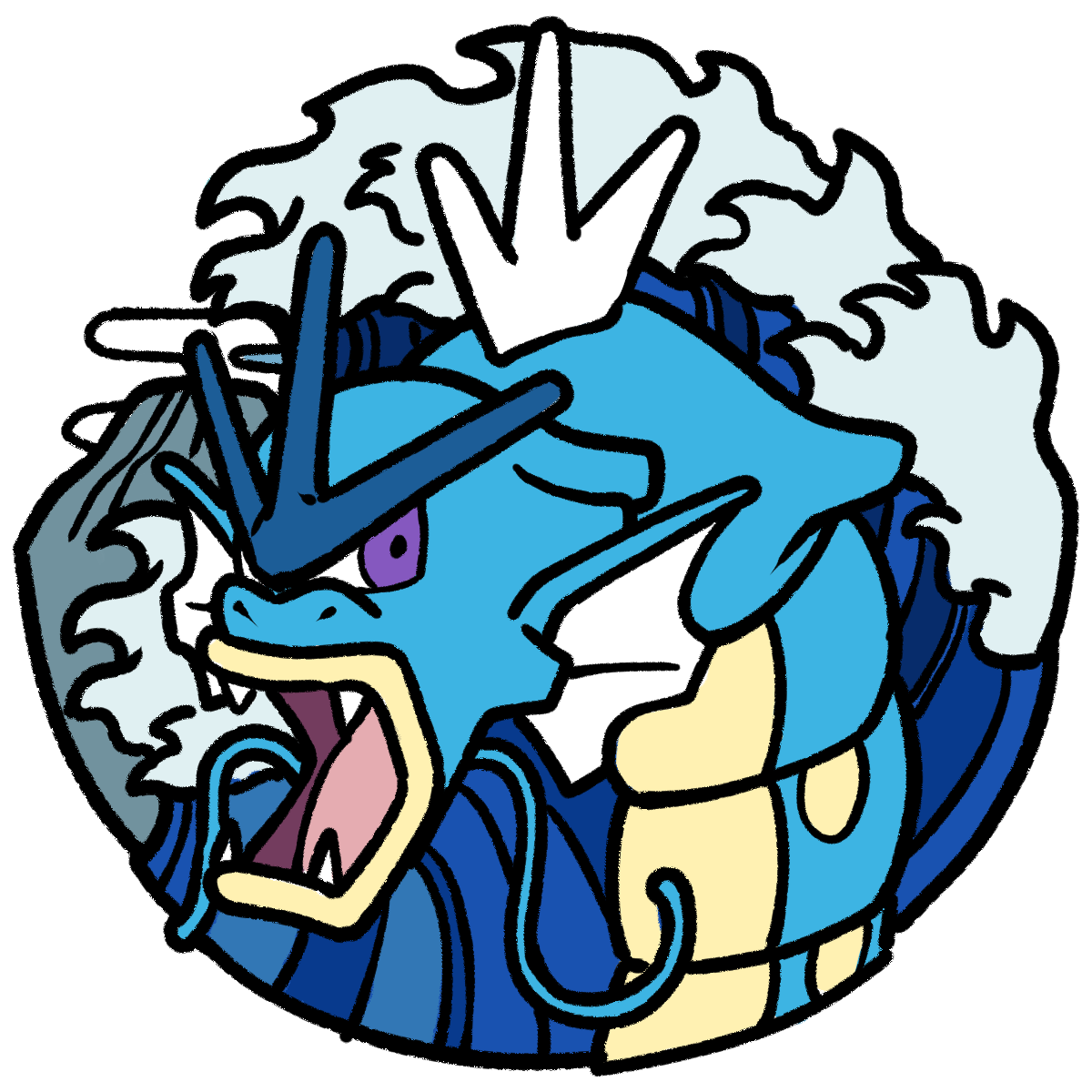 130 Gyarados Pin Badge