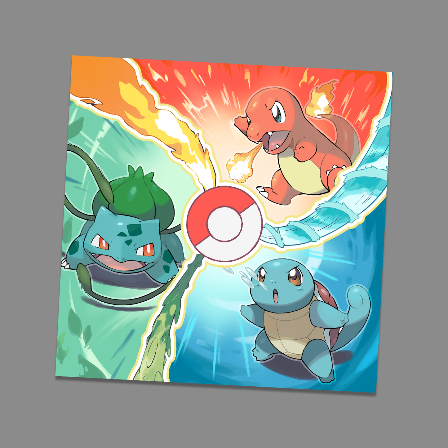 Starters Gen 1 Art Print