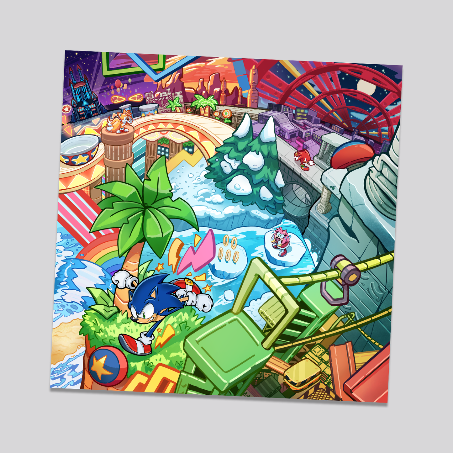 Sonic Art Print