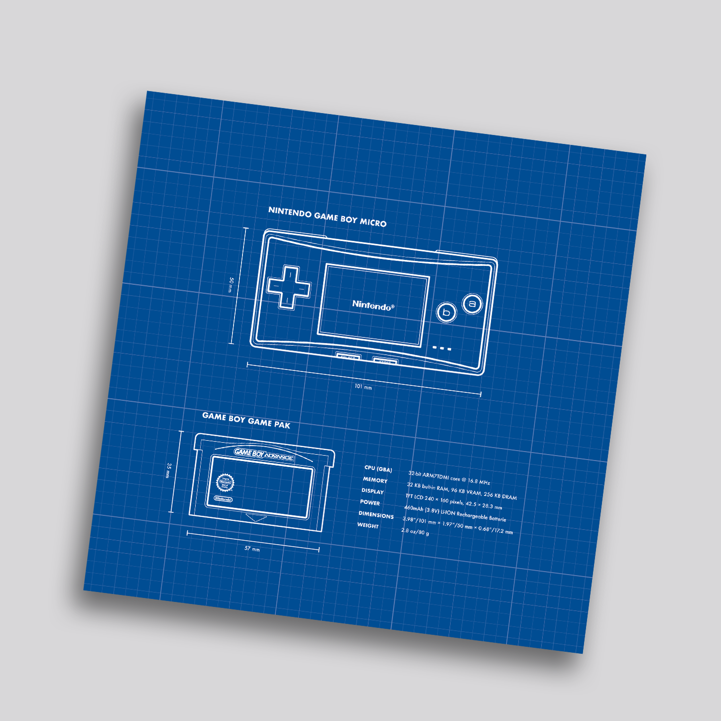 OXY-101 Foil Blueprint