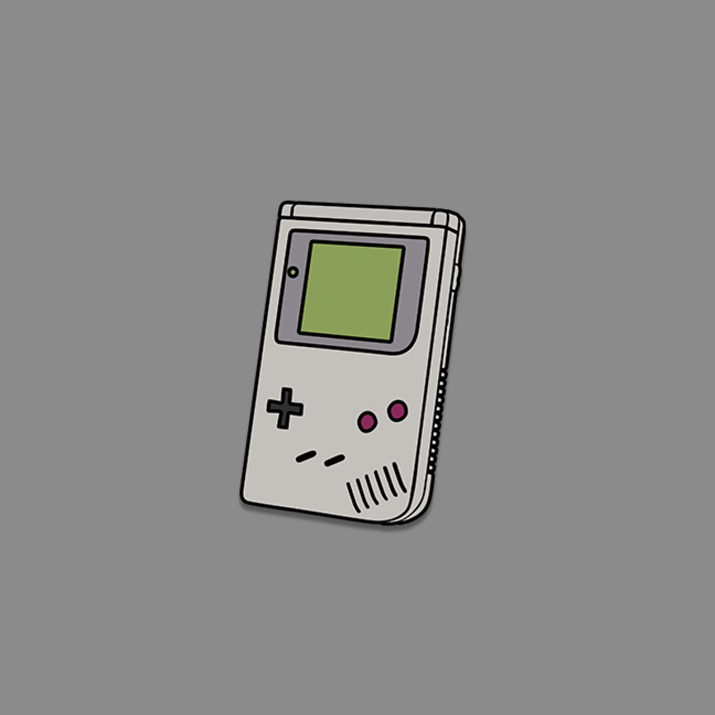 DMG-01 Enamel Badge (Grey)