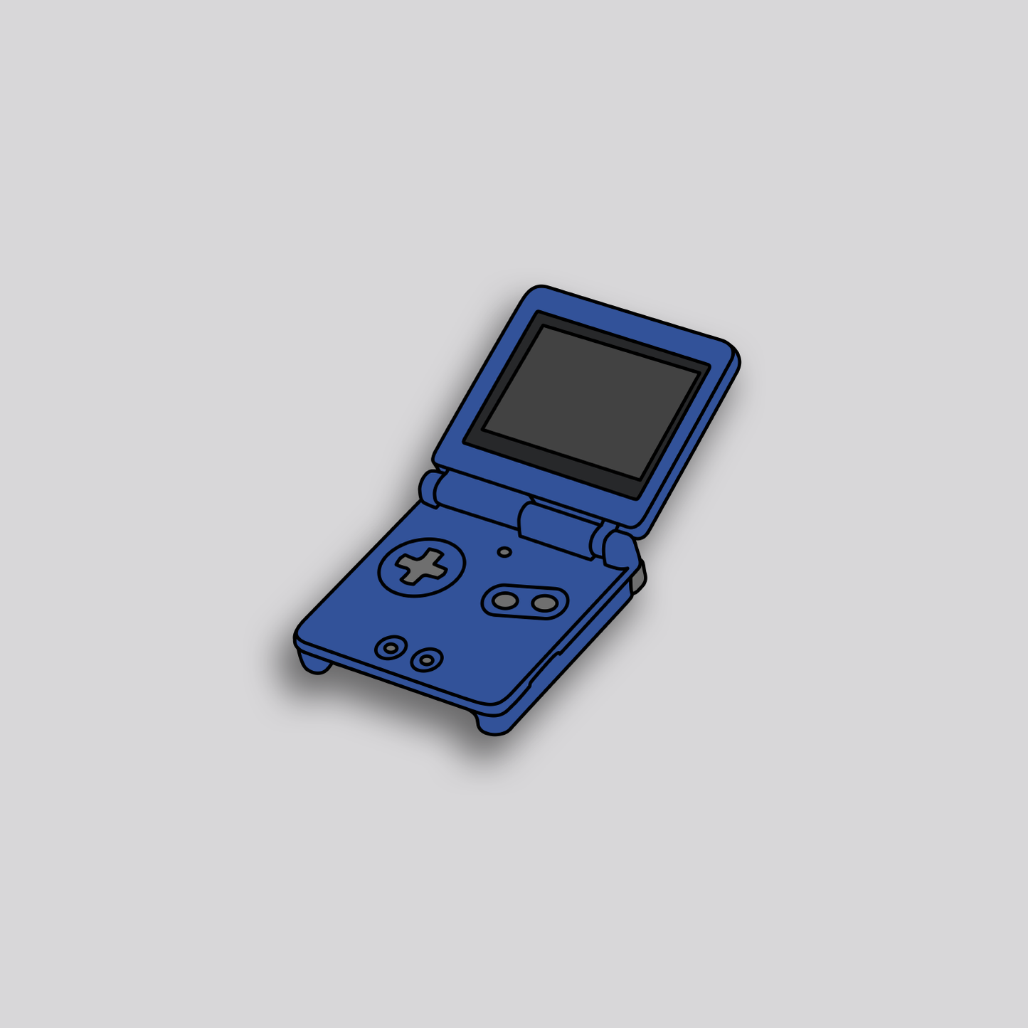 AGS Enamel Badge (Cobalt)