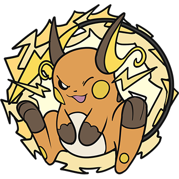 026 Raichu Pin Badge