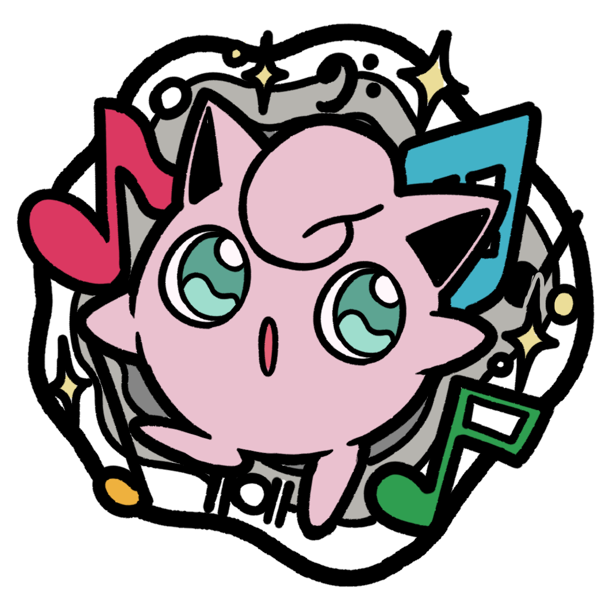 039 Jigglypuff Pin Badge