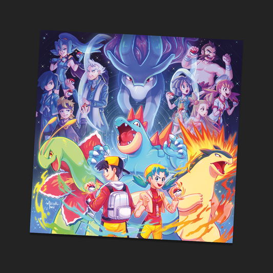 Crystal Art Print