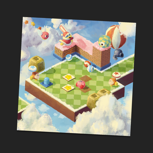 Tilted Art Print