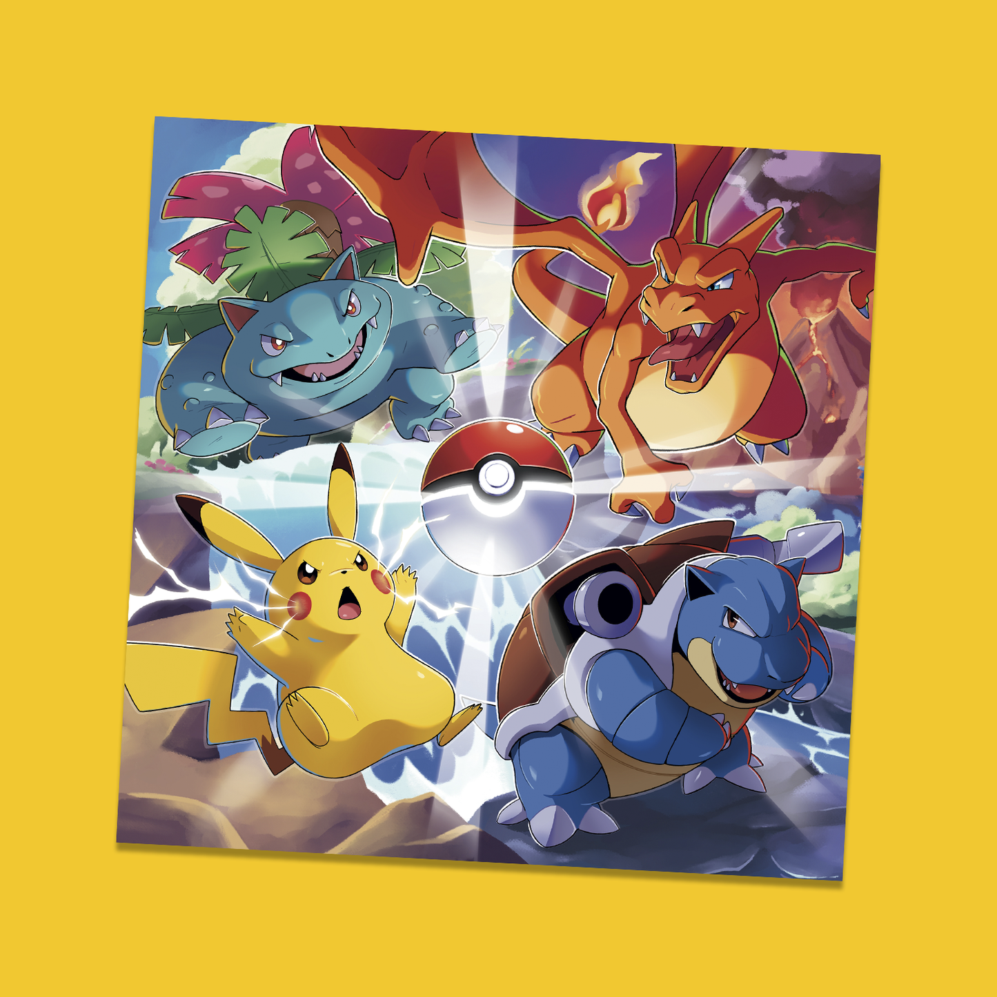 Covered Gen I Art Print