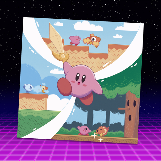 Kirby Art Print