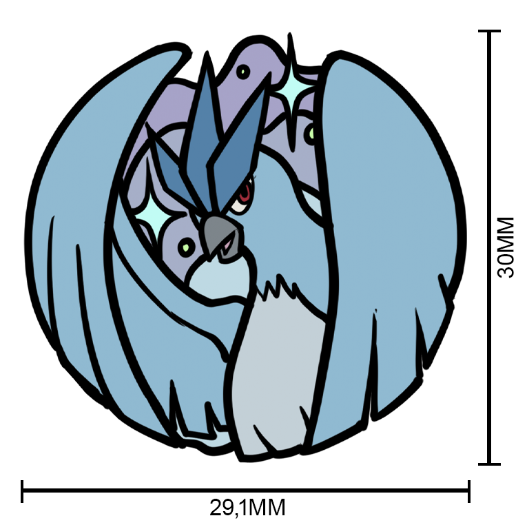 144 Articuno Pin Badge
