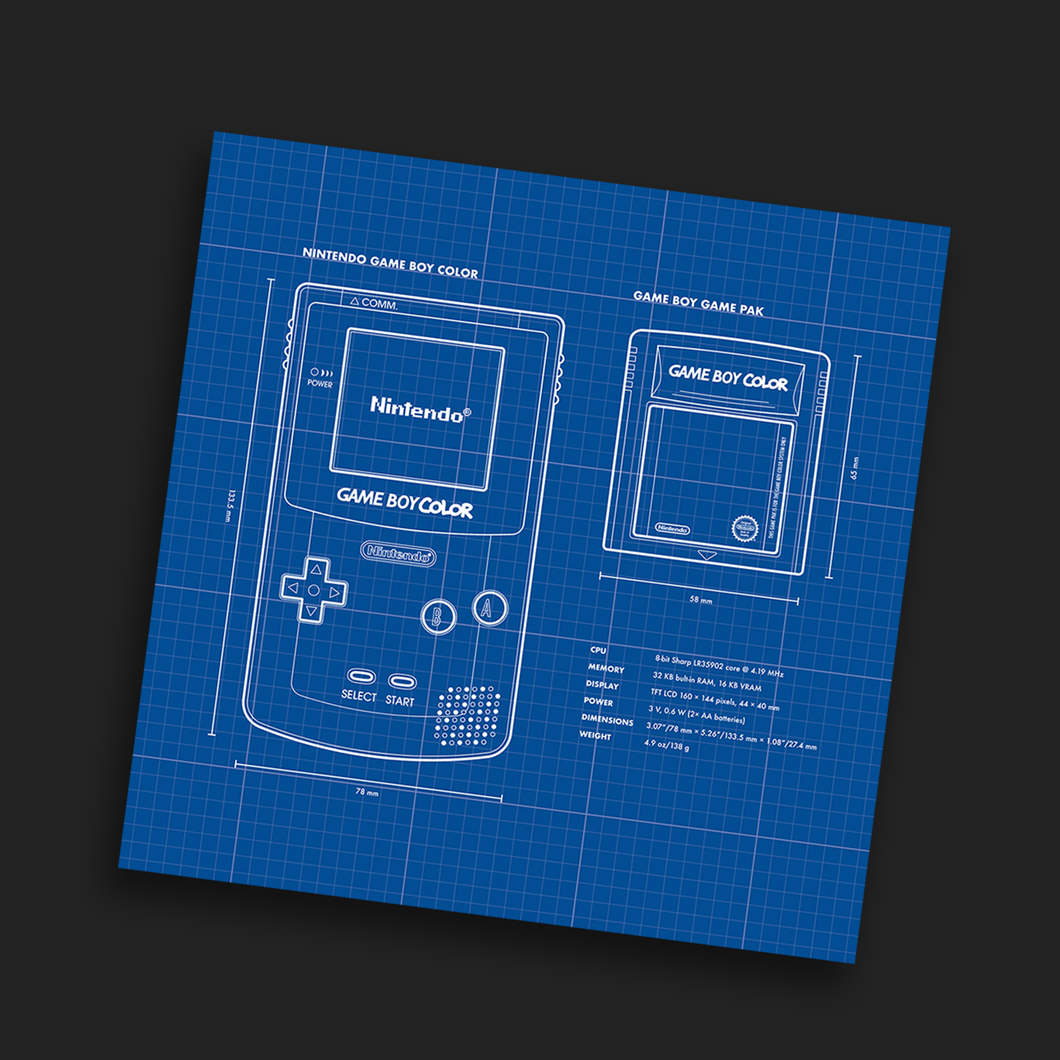 CGB-001 Foil Blueprint