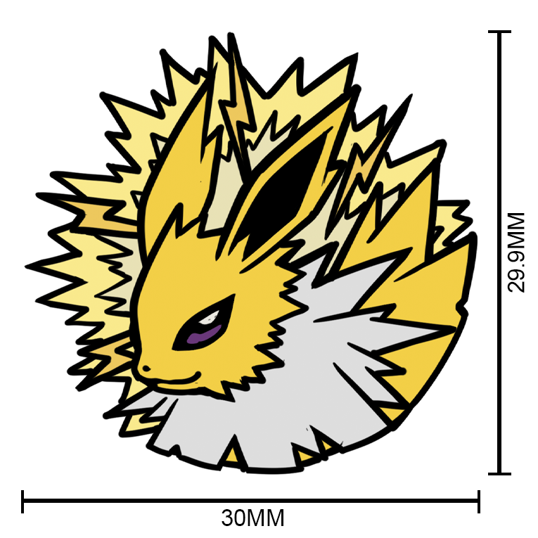 135 Jolteon Pin Badge