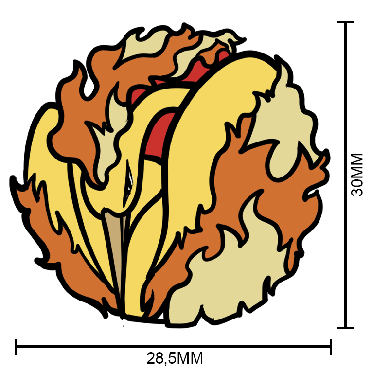 146 Moltres Pin Badge