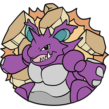 034 Nidoking Pin Badge