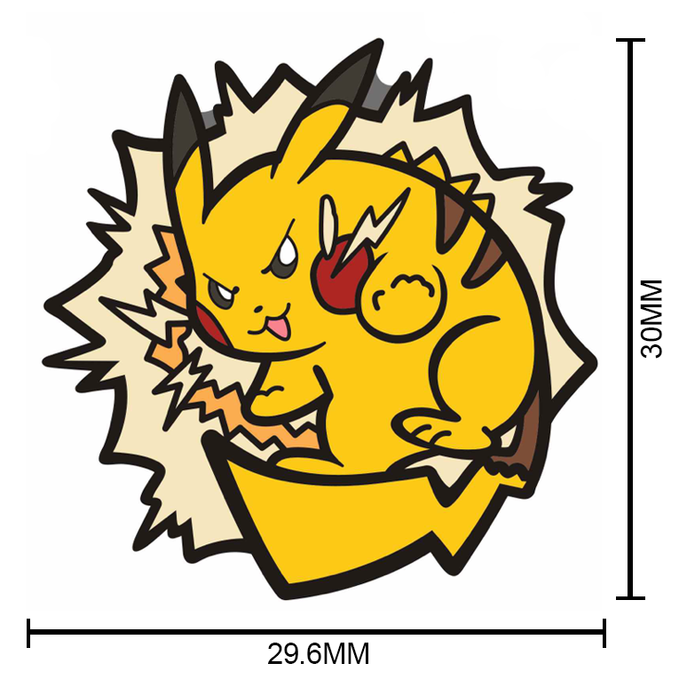 025 Pikachu Pin Badge