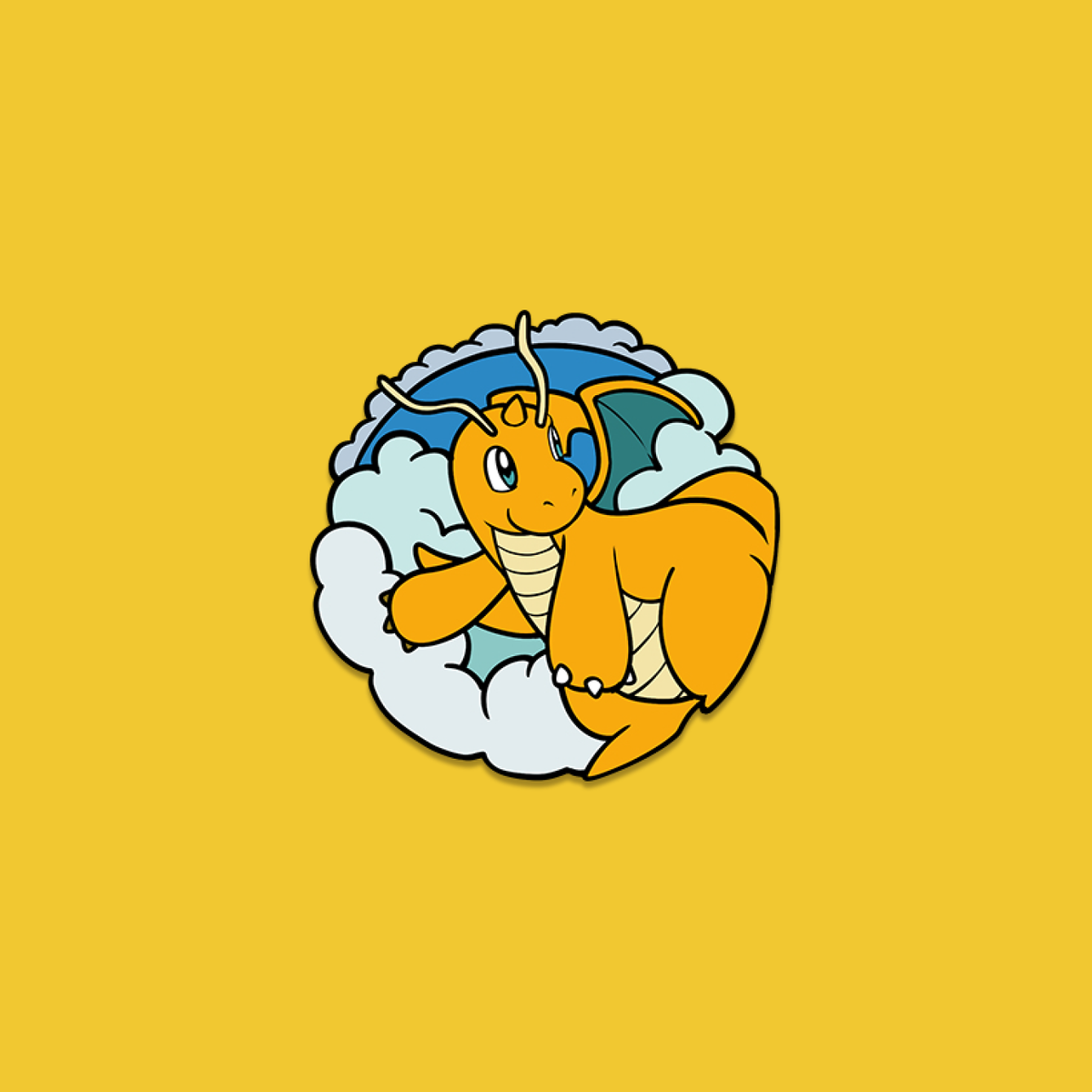 149 Dragonite Pin Badge