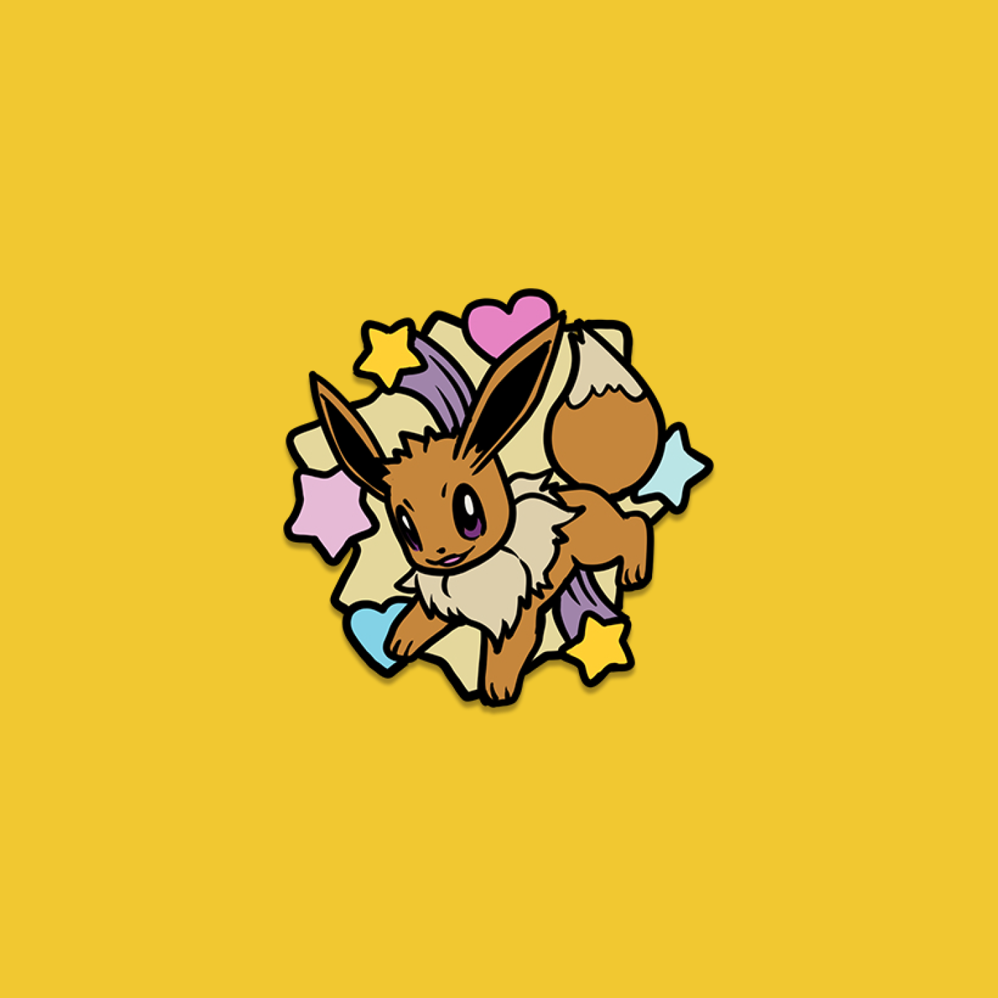 133 Eevee Pin Badge