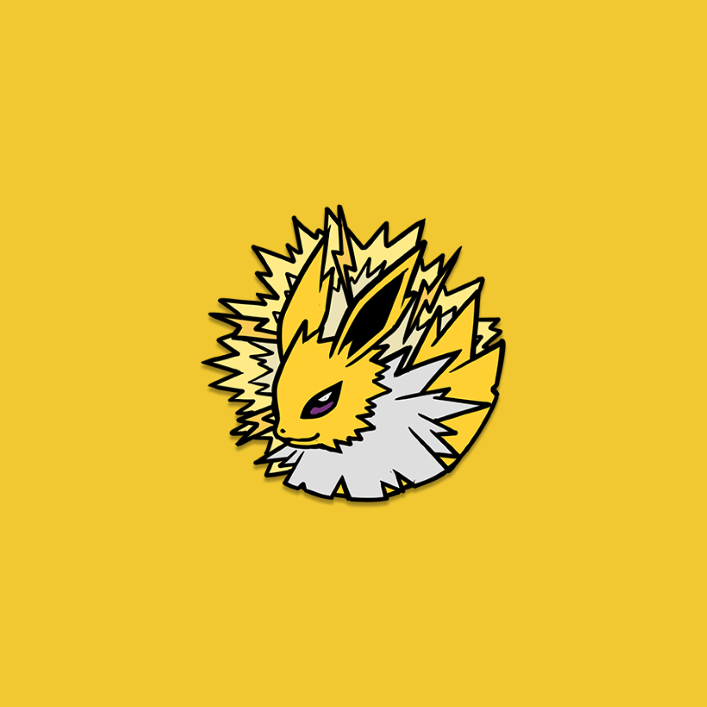 135 Jolteon Pin Badge