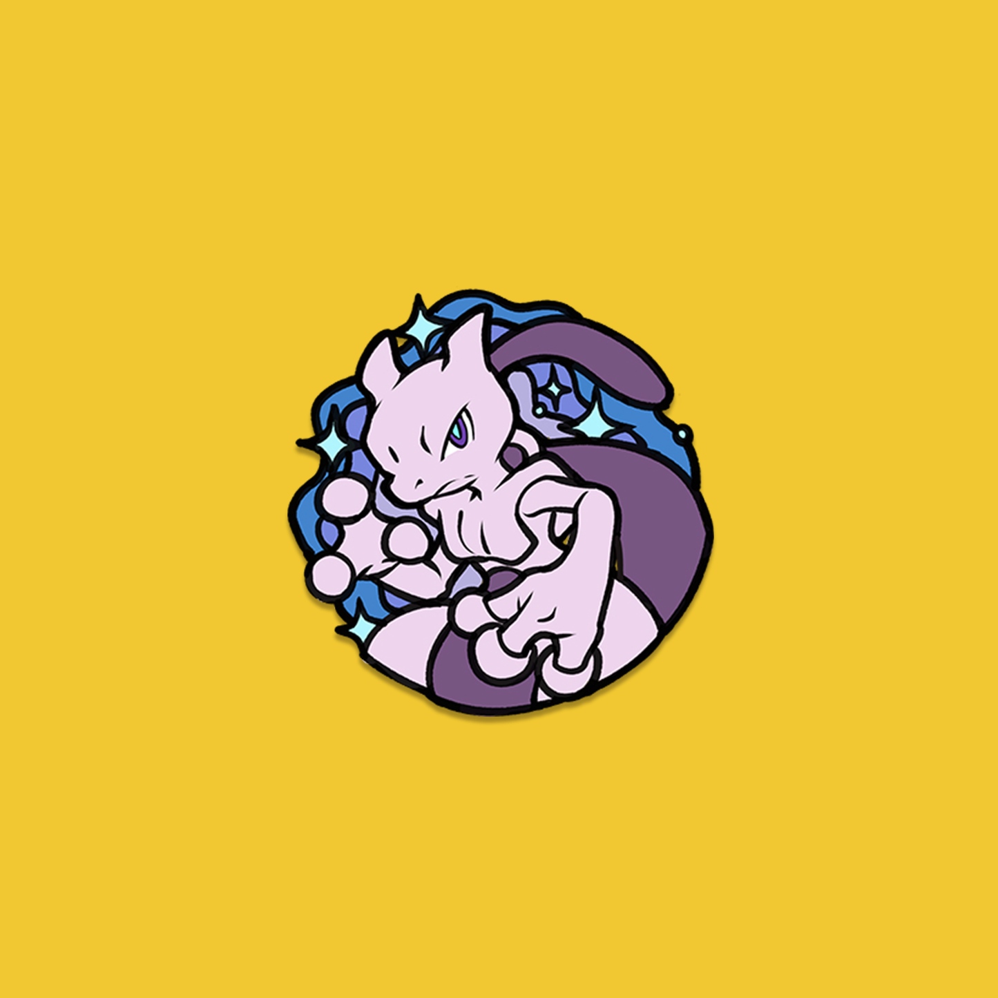 150 Mewtwo Pin Badge