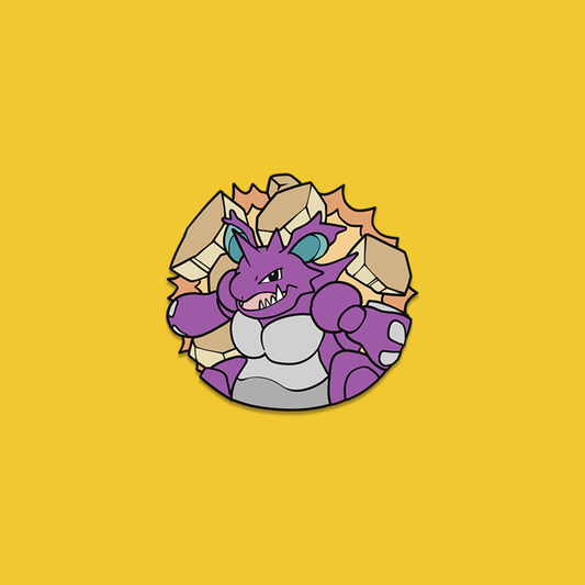 034 Nidoking Pin Badge