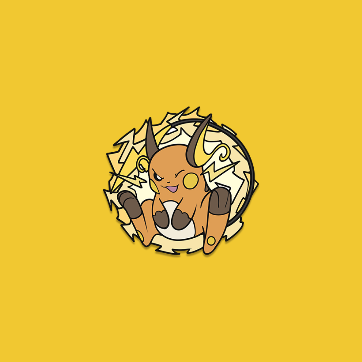 026 Raichu Pin Badge