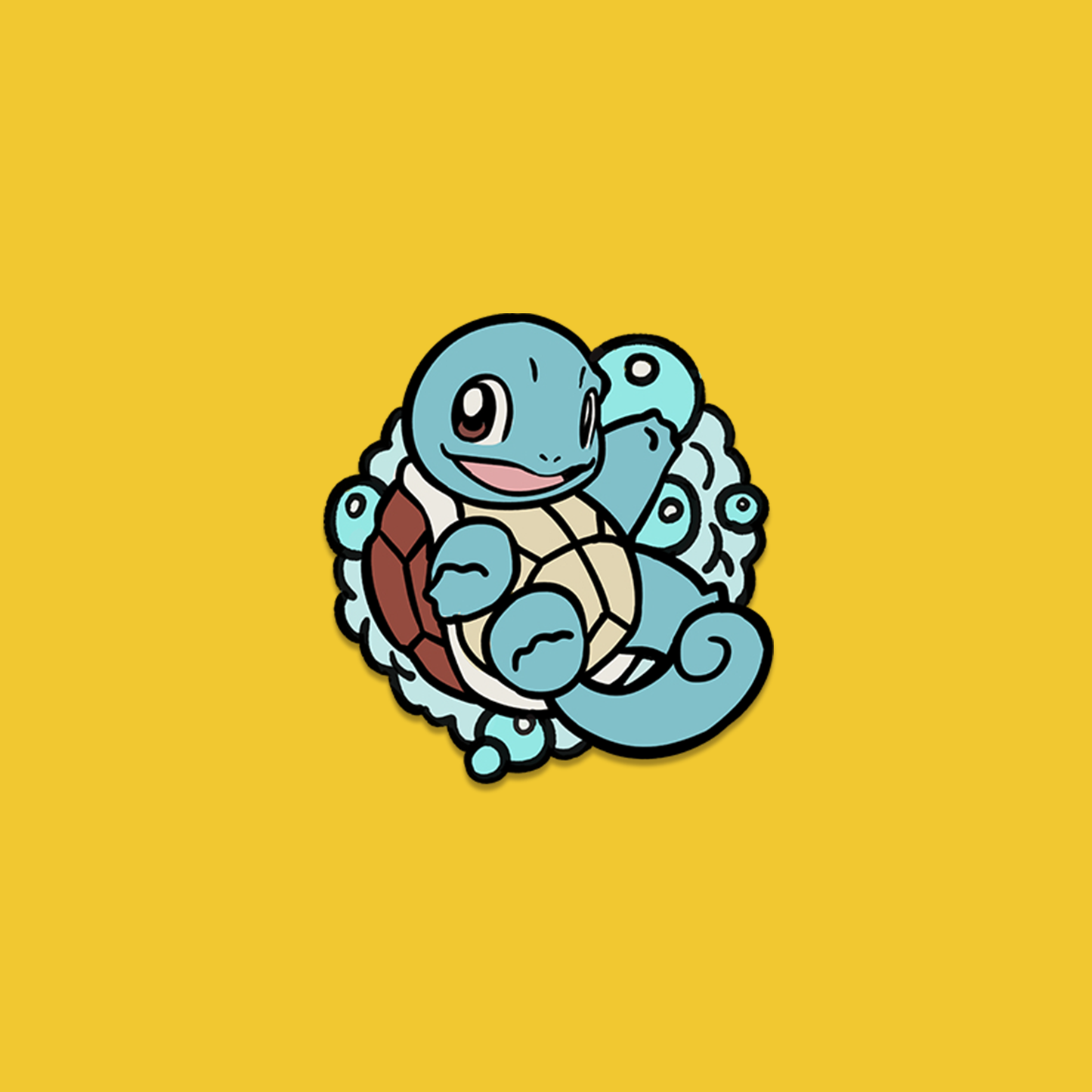 007 Squirtle Pin Badge