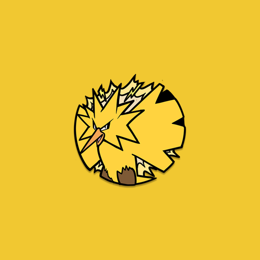 145 Zapdos Pin Badge