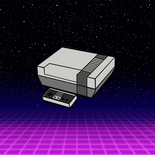 NES Metal Pin Badge