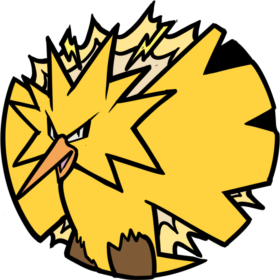145 Zapdos Pin Badge